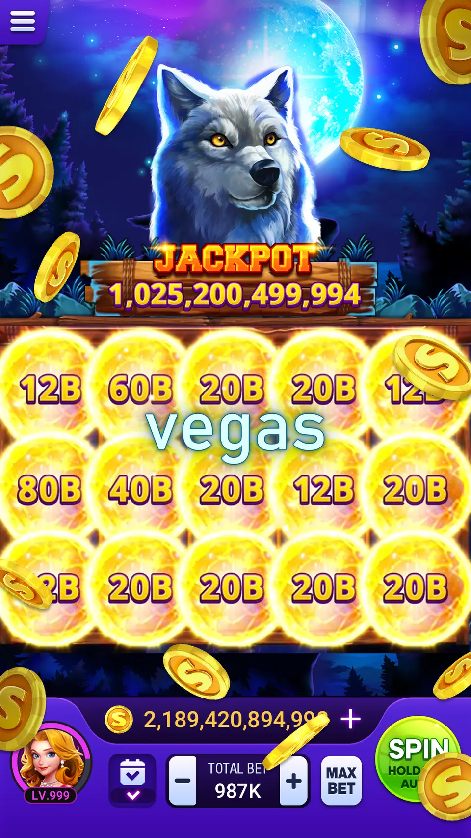 vegas Ảnh chụp màn hình Chính thức APK